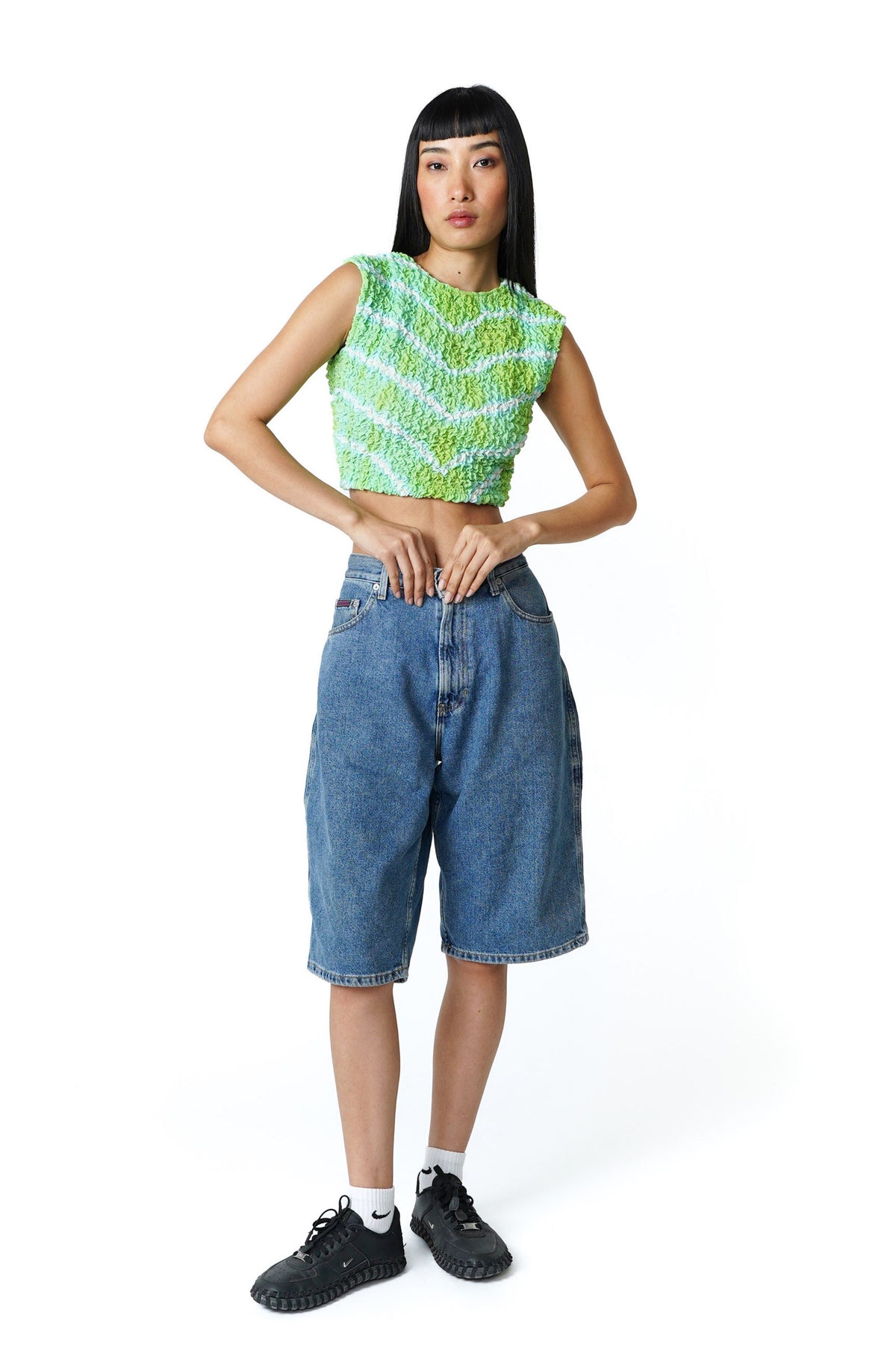 Bubble Smocked Bb Top