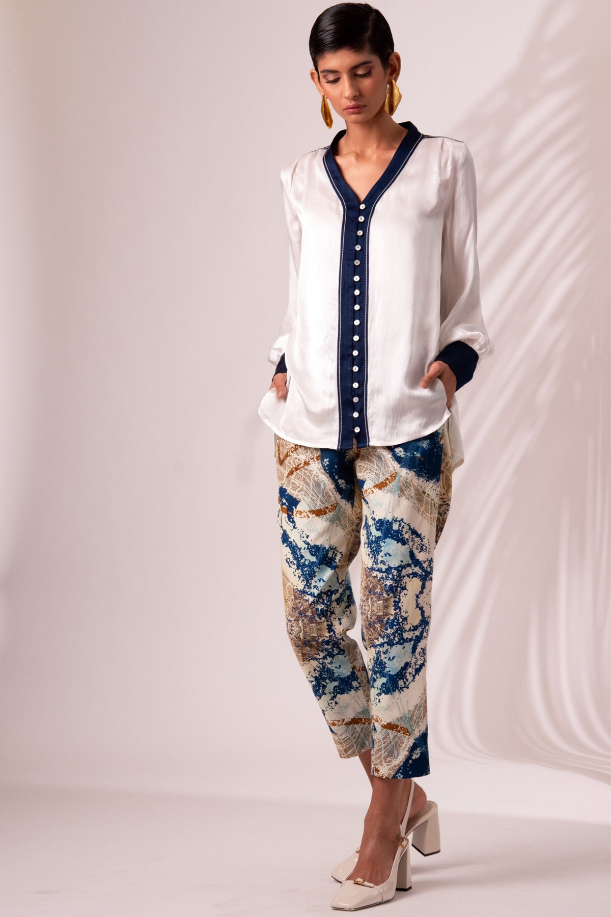 Benita  Back Cut-out Top