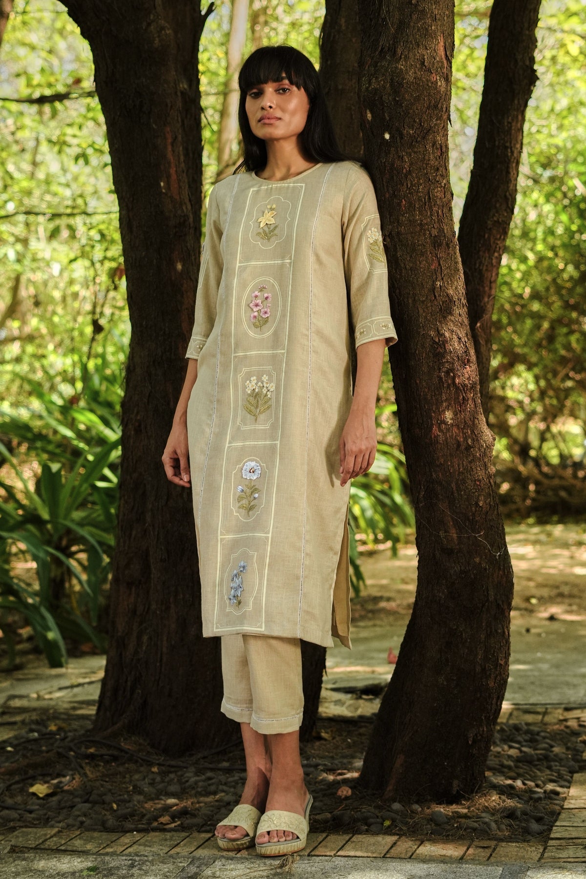 Aria Natural Kurta & Pant