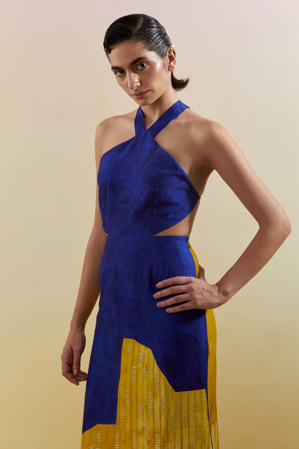 Omen Azure & Amber Dress
