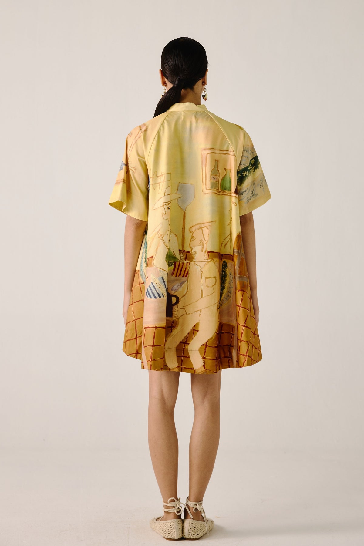 Fisherman A-line Dress