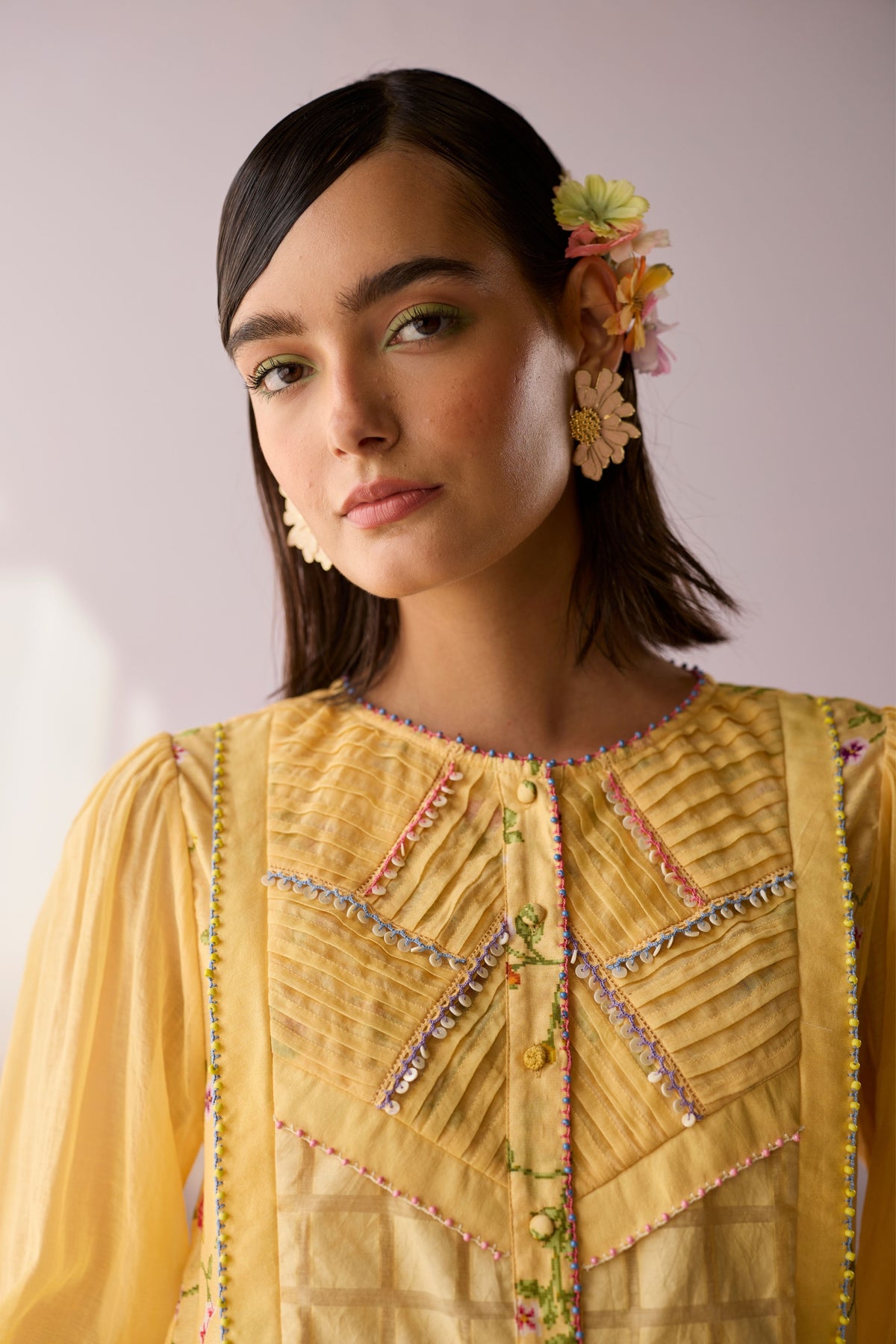 Sunray Pintuck Shirt