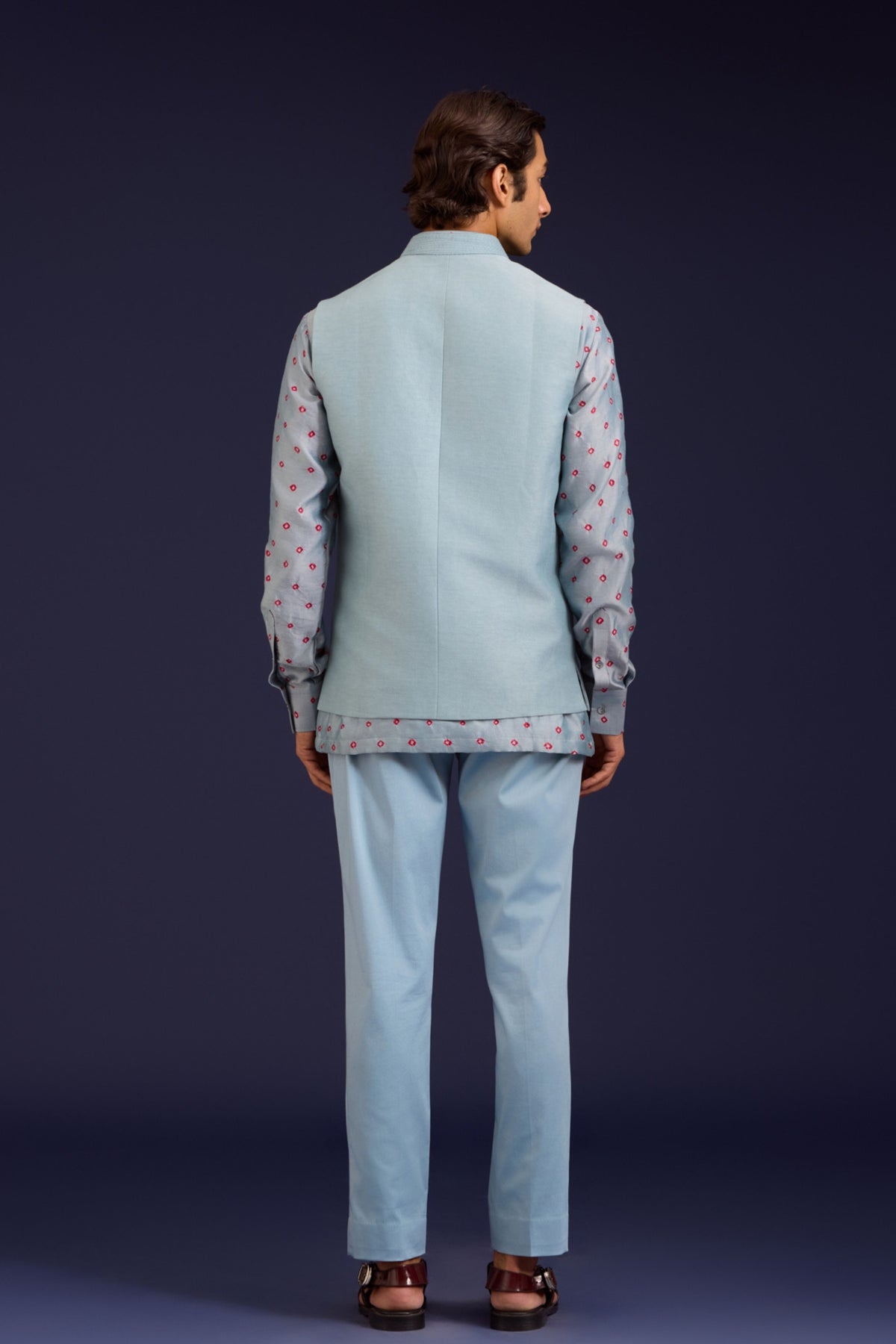 Light Blue Bundi Set