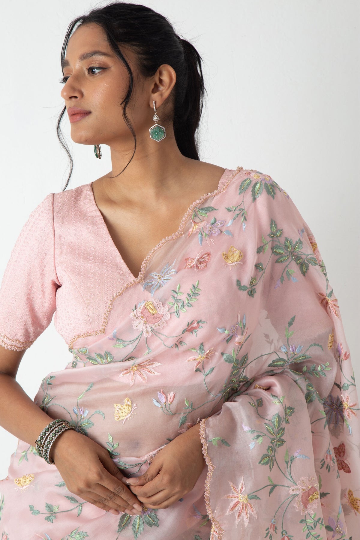 Blossom Saree Set