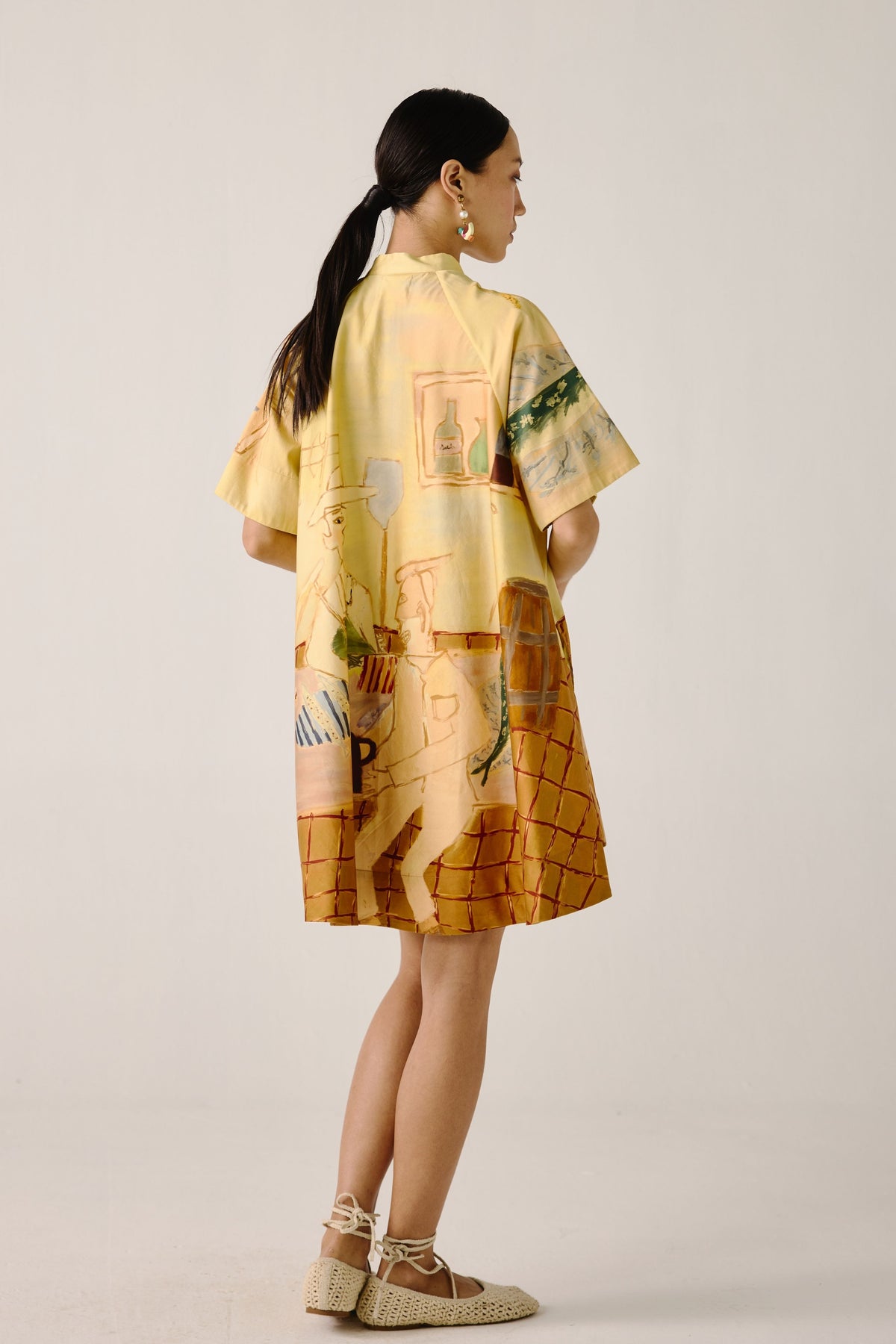 Fisherman A-line Dress