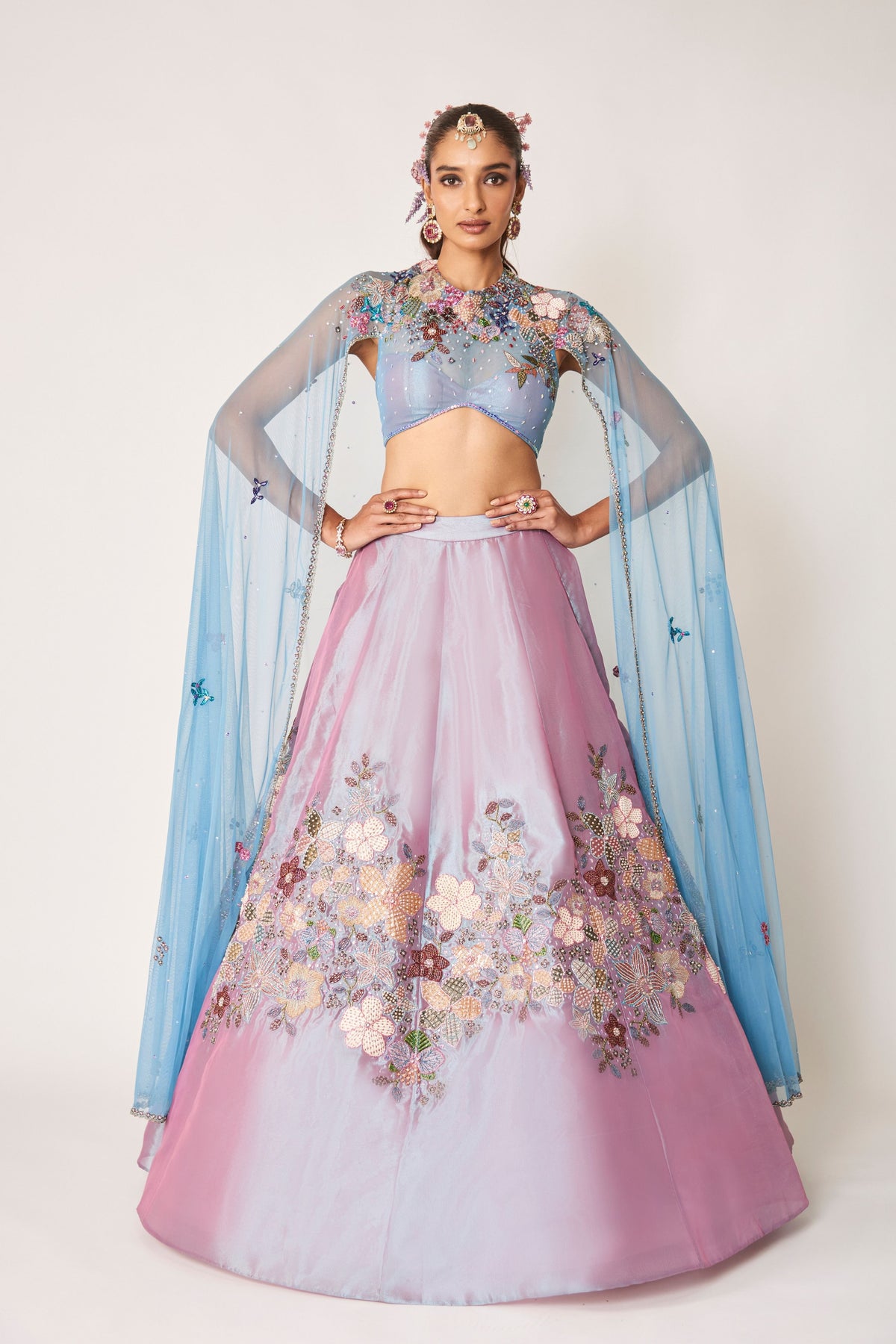 Aubepine Lehenga Set
