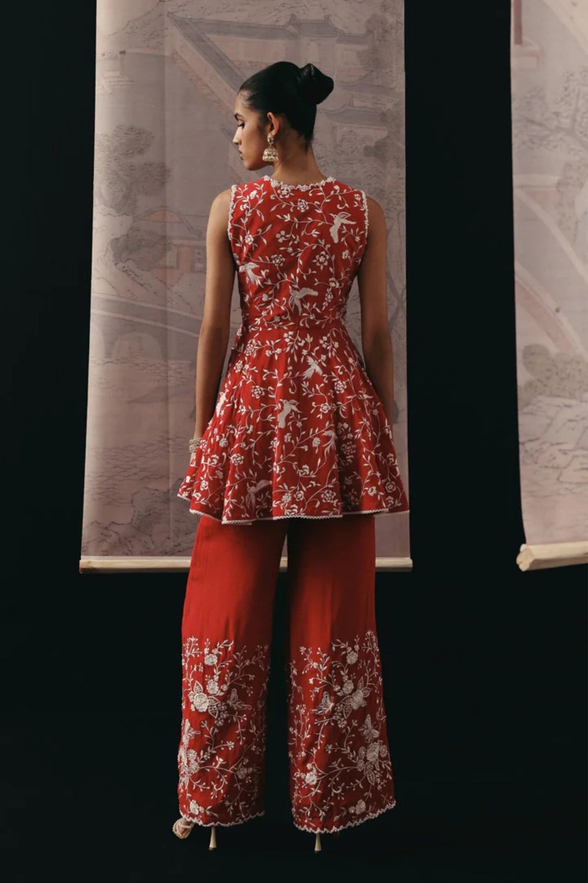 Red Gaara Palazzos