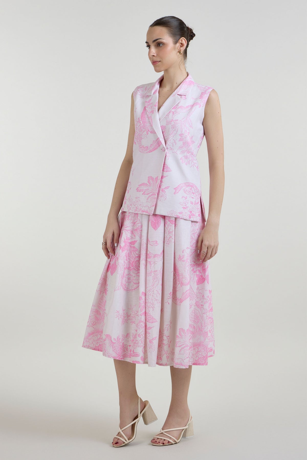 Rosia Blazer Skirt Set