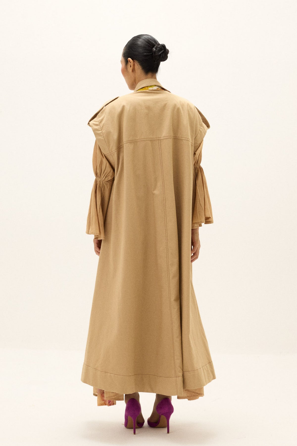 Chestnut Trench Coat