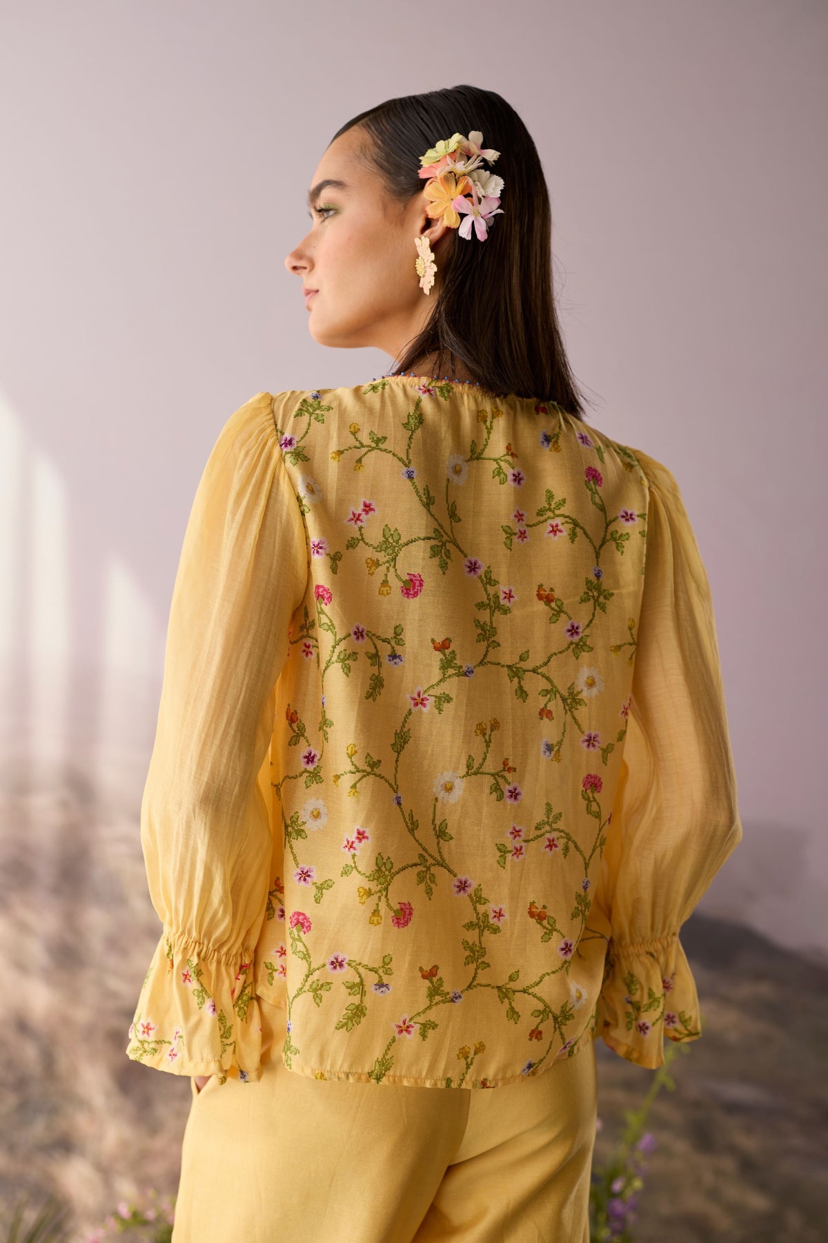Sunray Pintuck Shirt