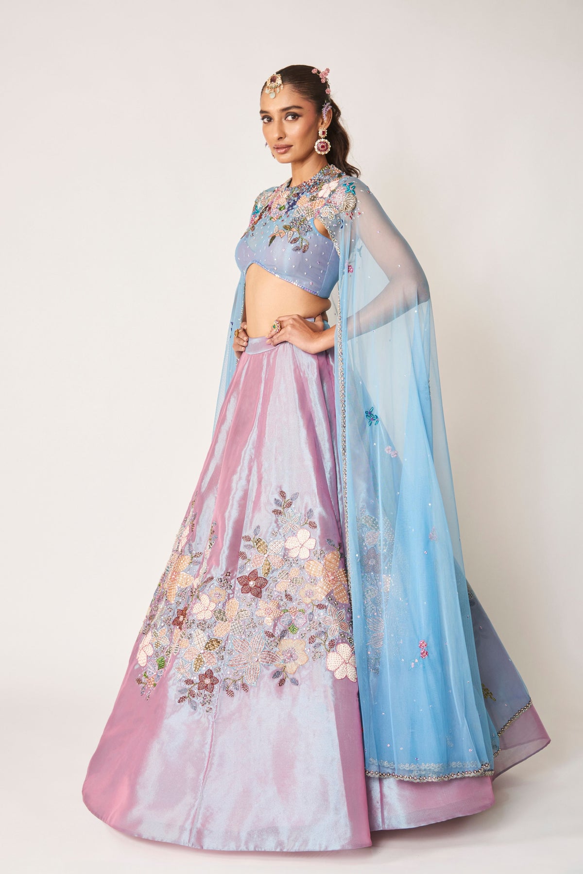 Aubepine Lehenga Set