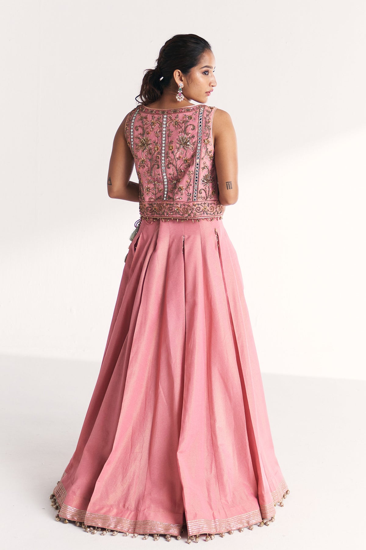 Kimaya Pink Lehenga Set