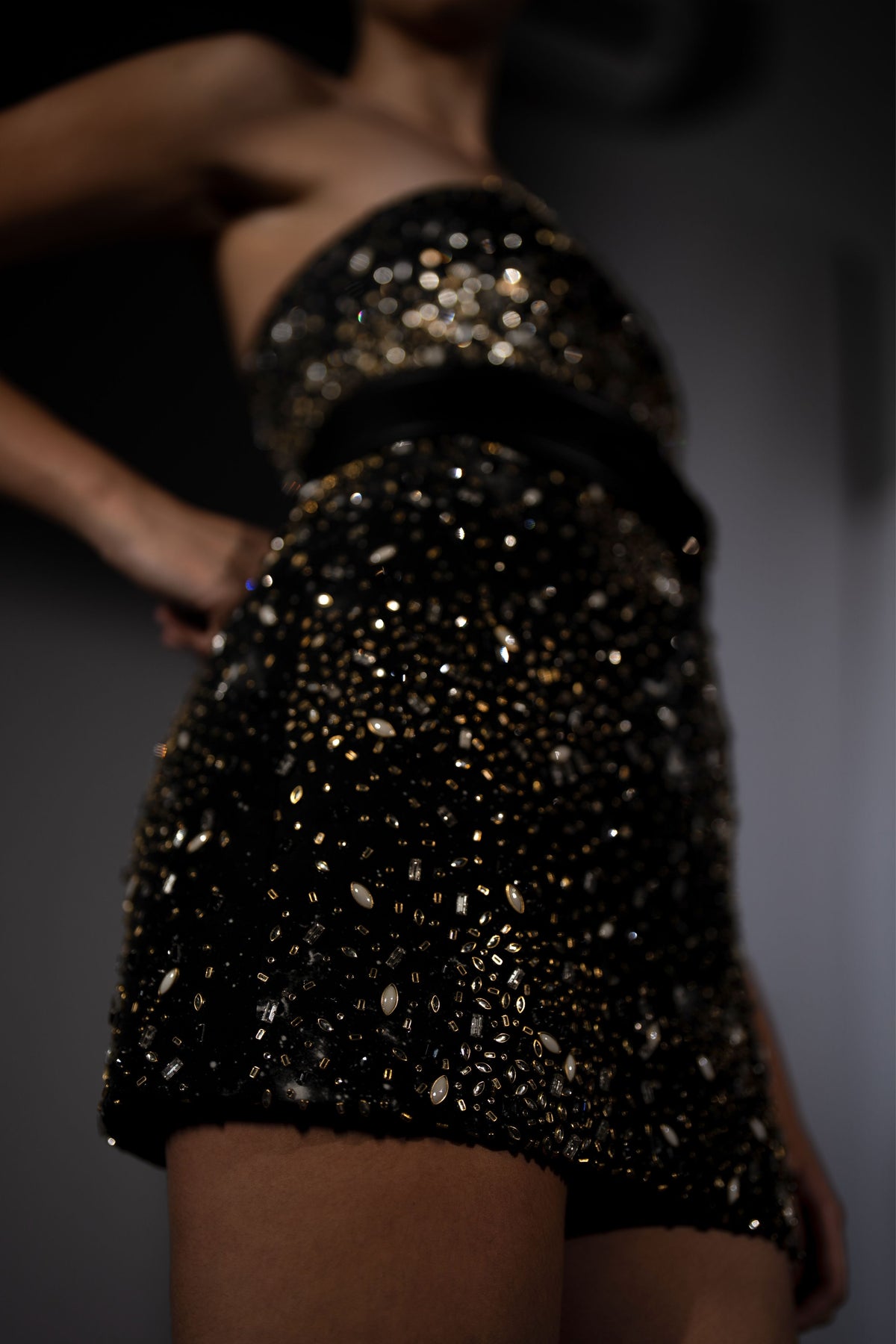 Noir Night Sky Dress