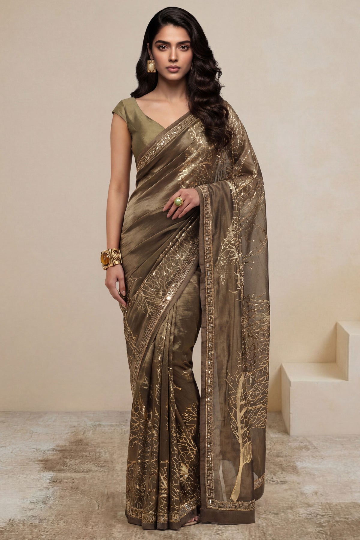 Divine Epiphany Saree