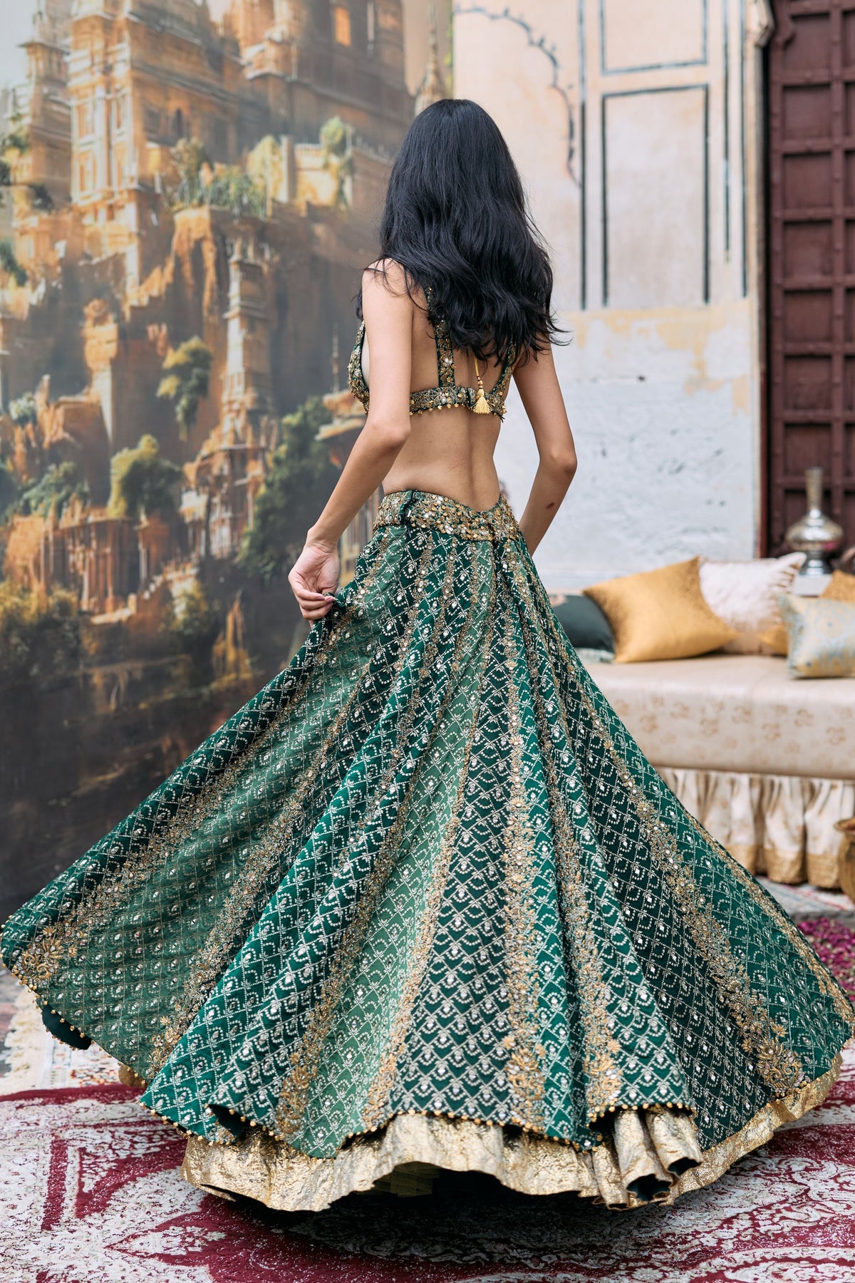 Vaidurya Lehenga Set
