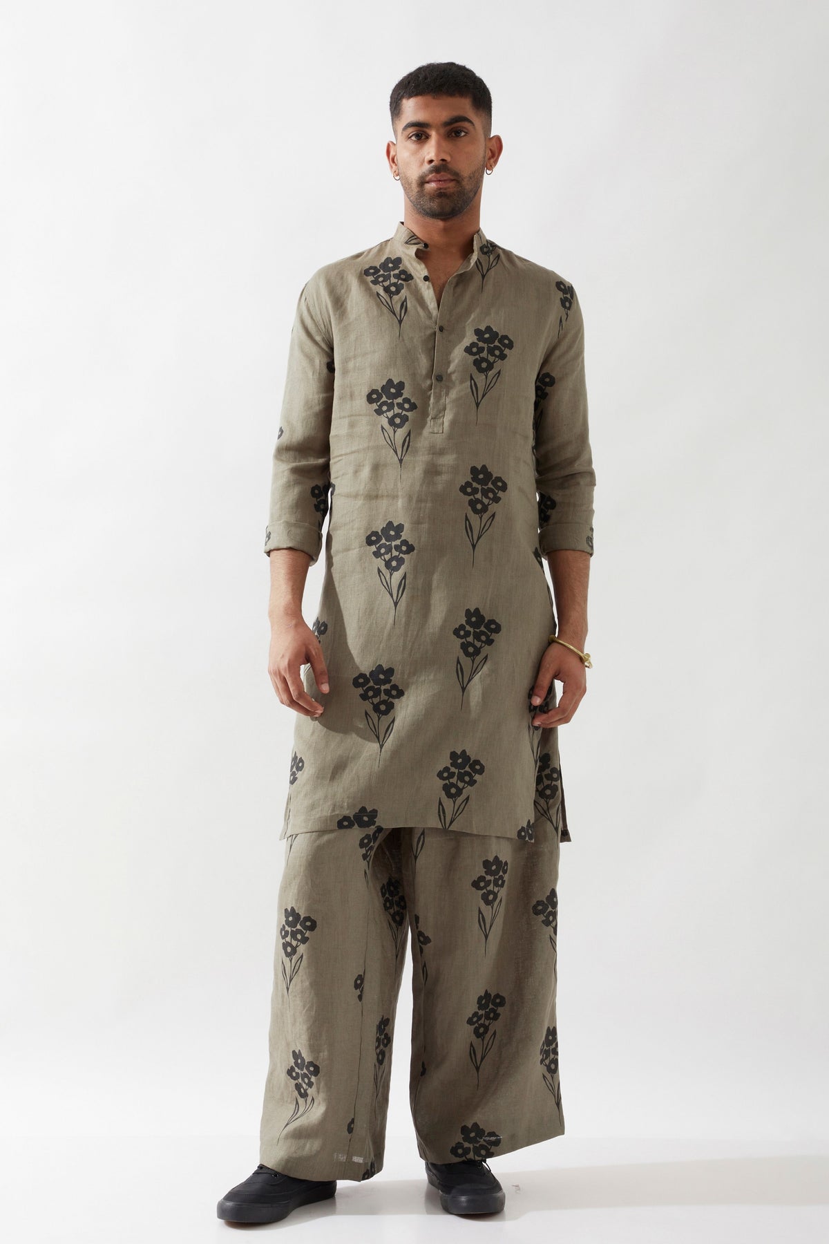 Zayn Farm Olive Kurta