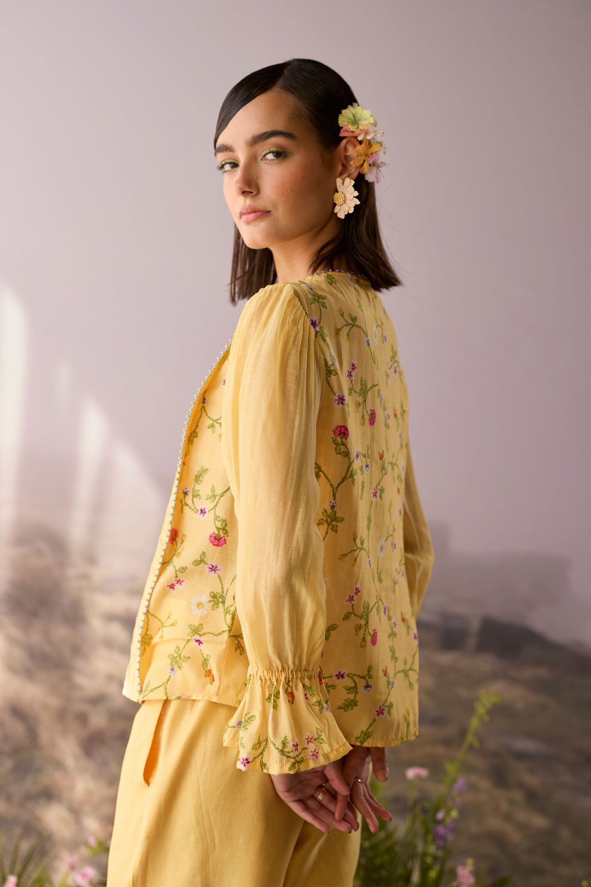 Sunray Pintuck Shirt
