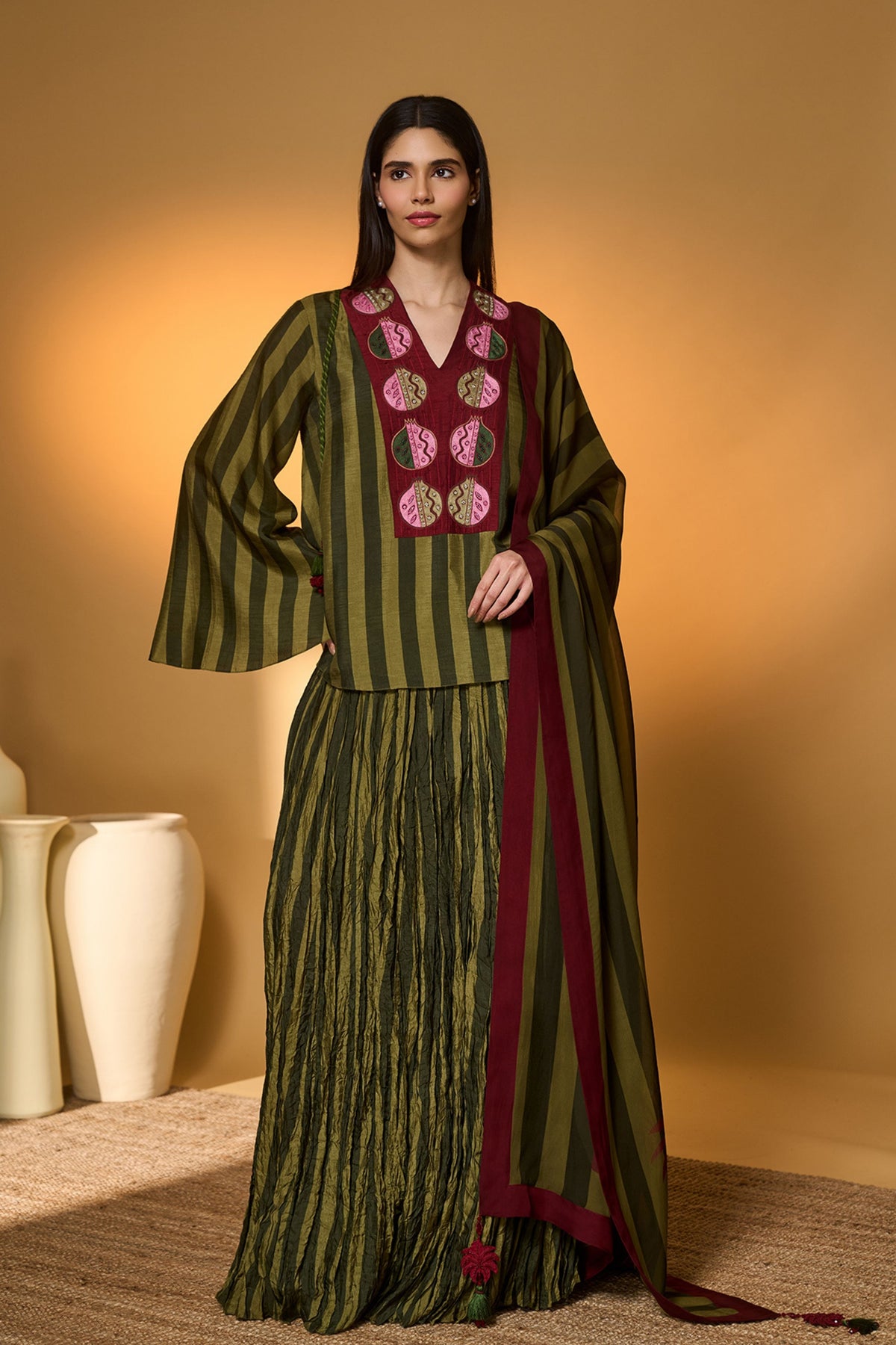 Anar Garden Skirt Set