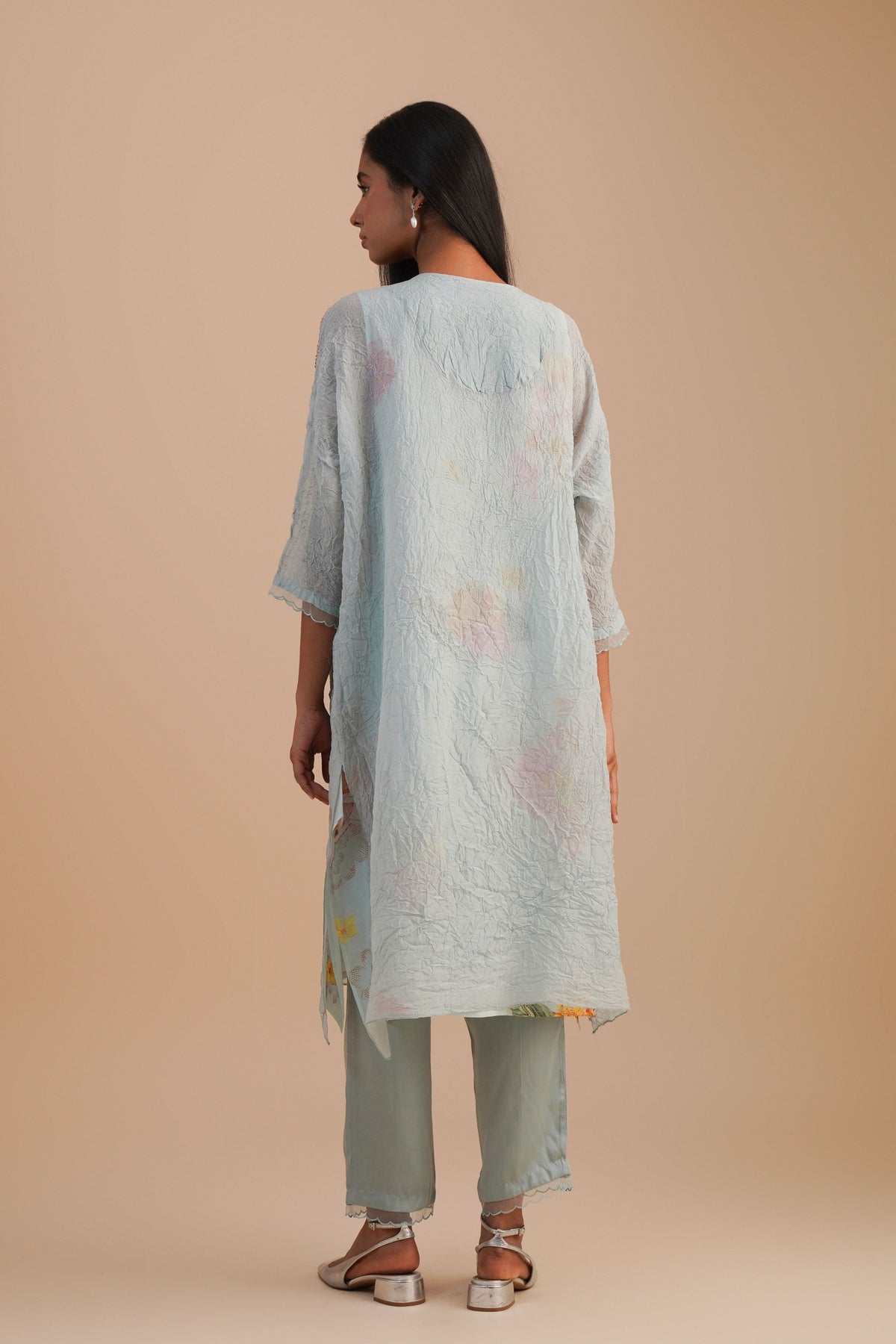 Powder Blue Kaftan Set
