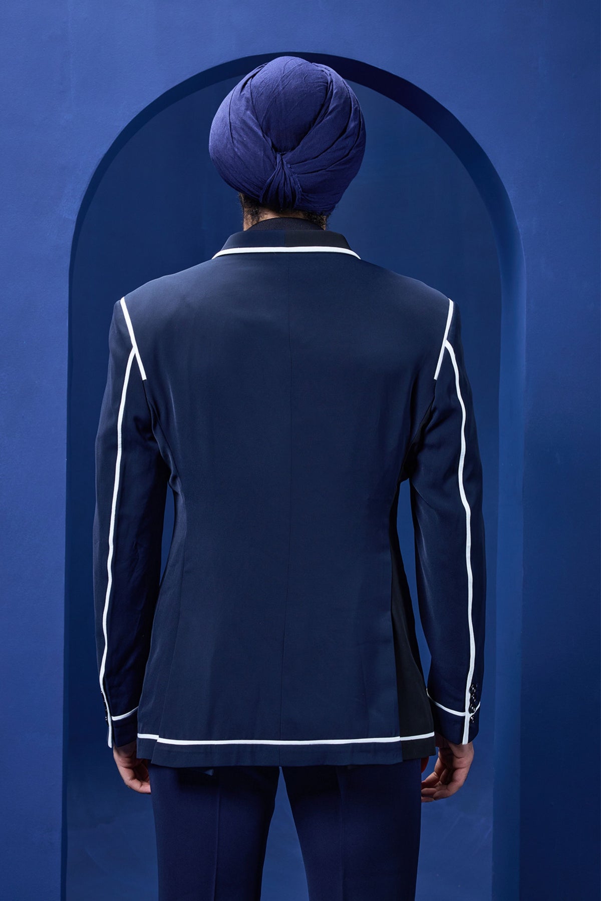 Dual Tone Blazer Set