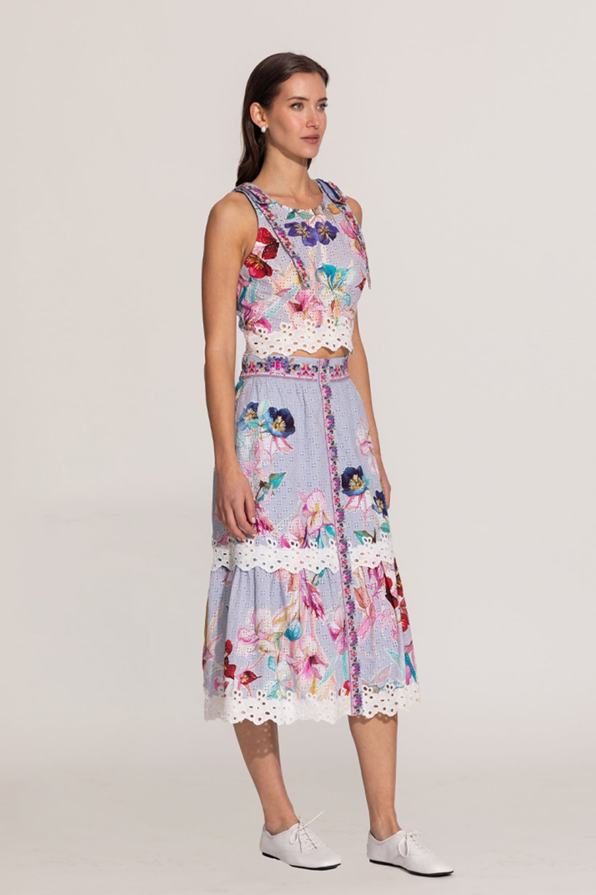 Zimi Halter Skirt Set