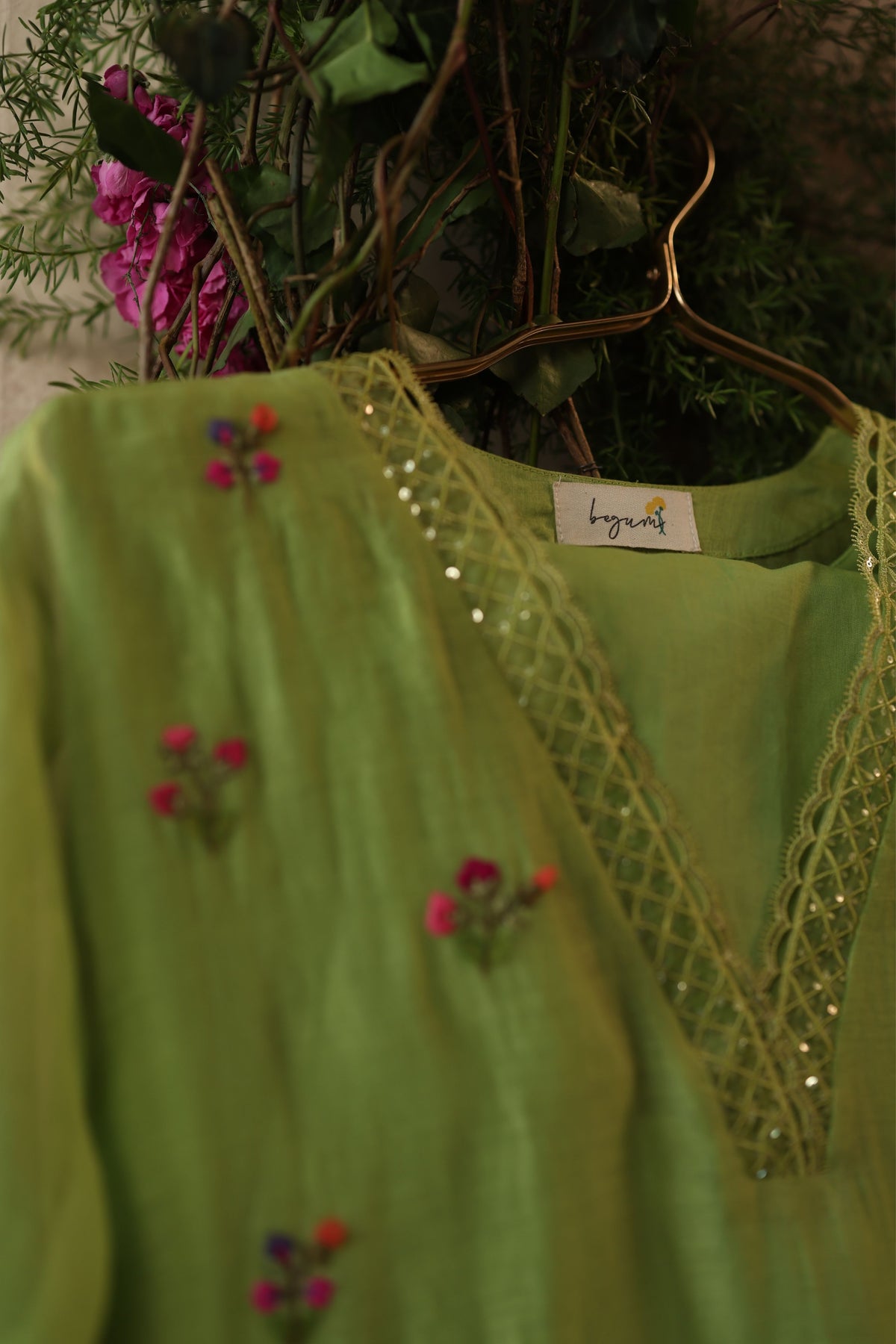 Zeya Green Kurta Set