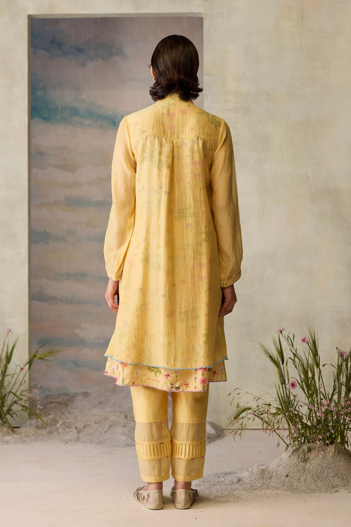 Sunray Pintuck Kurta