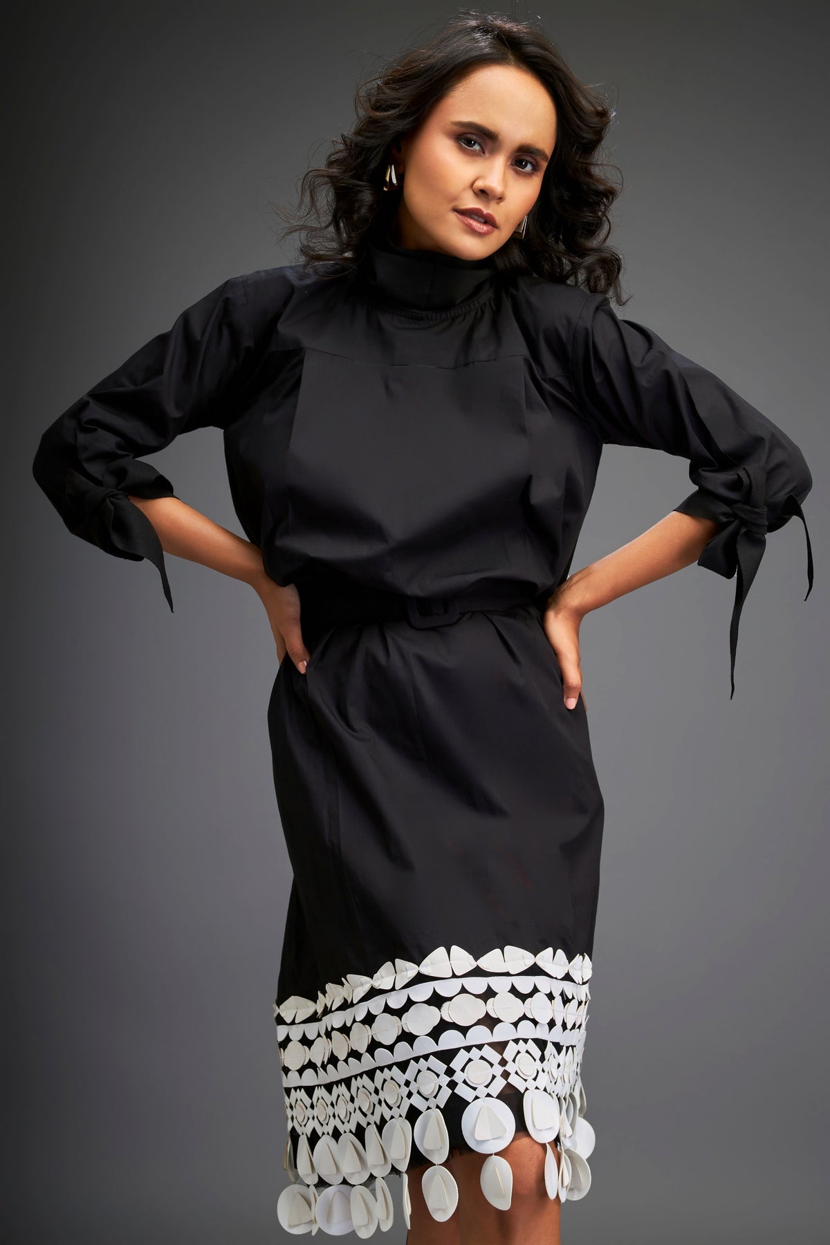 Black Midi Dress