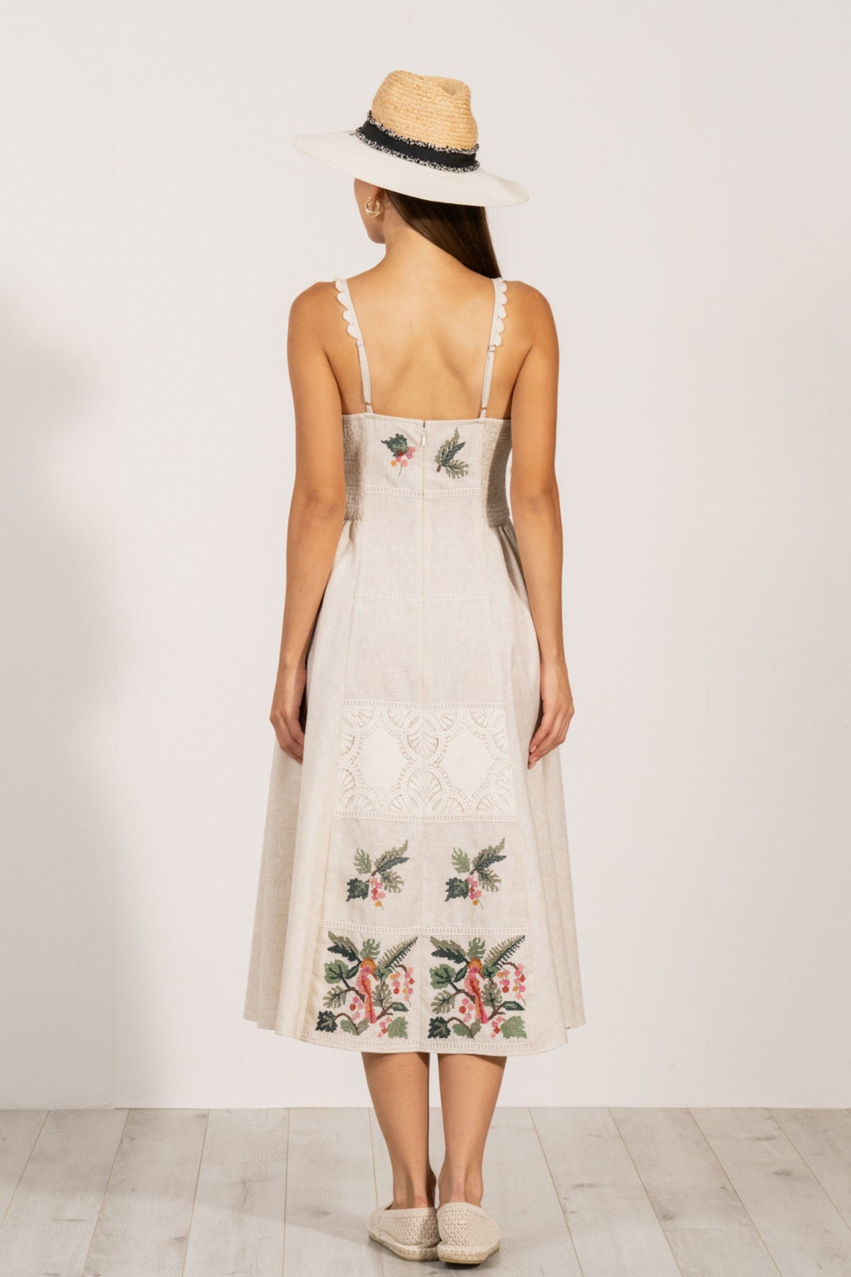 Ursula Strap Midi Dress
