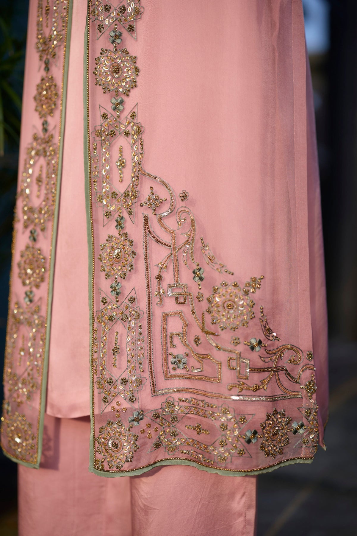 Pink Rawani Kurta Set