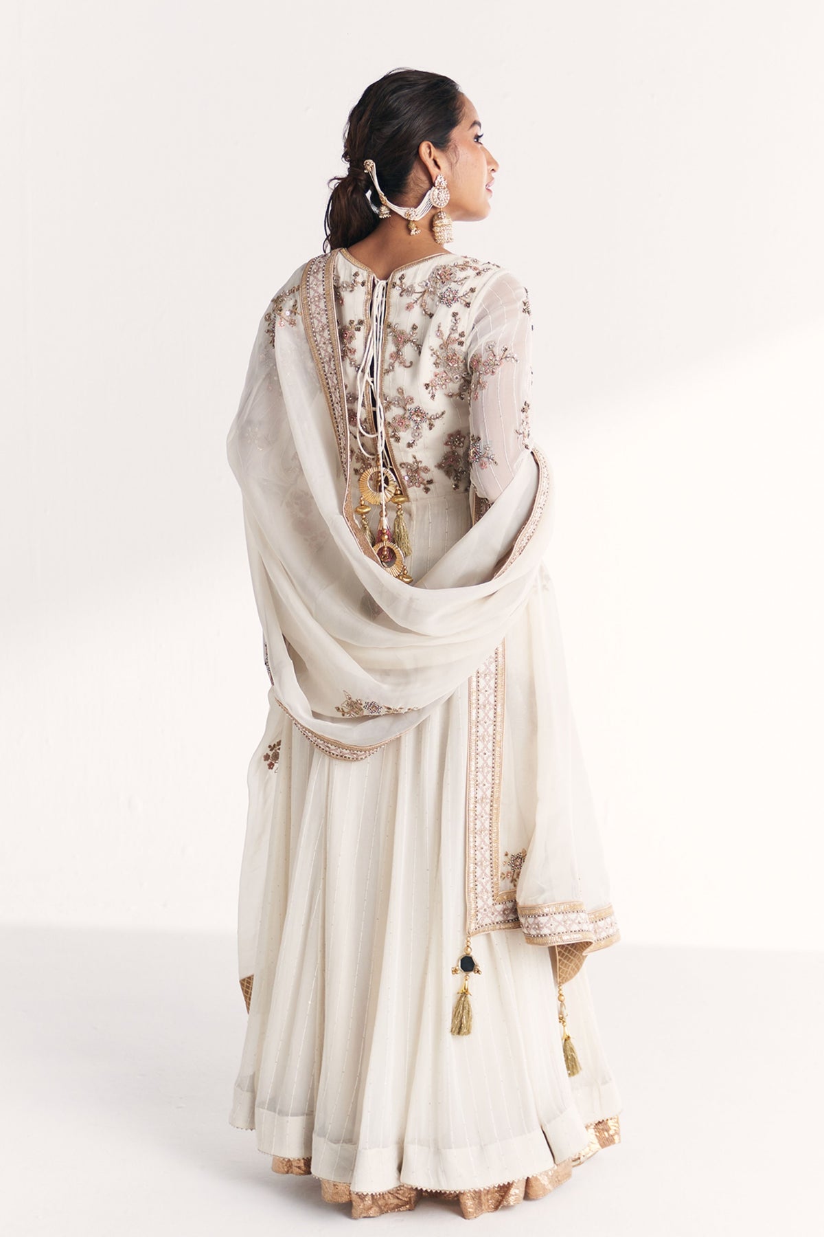 Kaushiki Ivory Anarkali