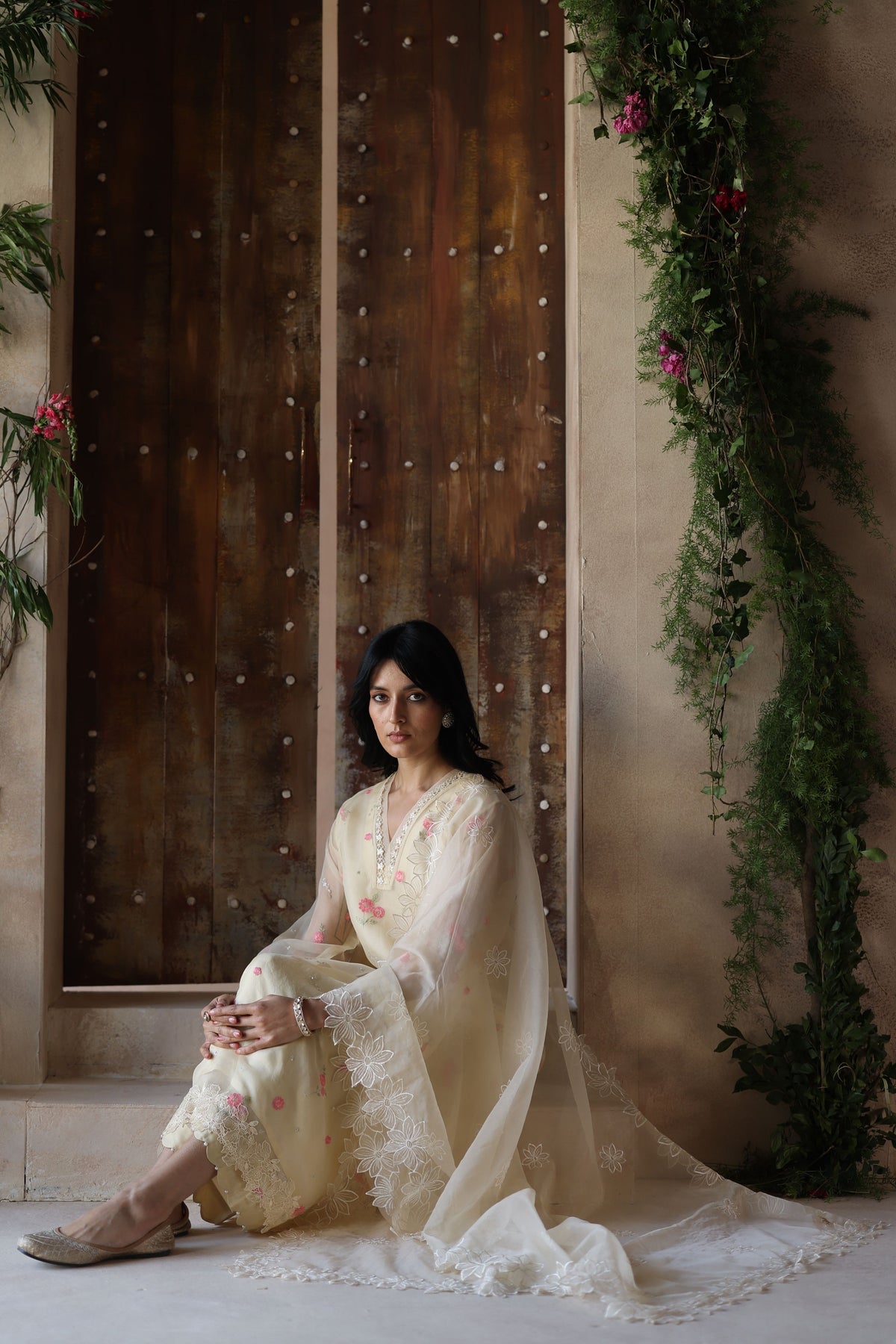 Sareena Ivory Kurta Set