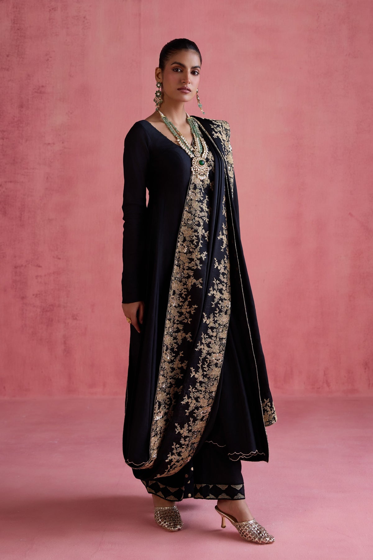 Nazara Black Kurta Set