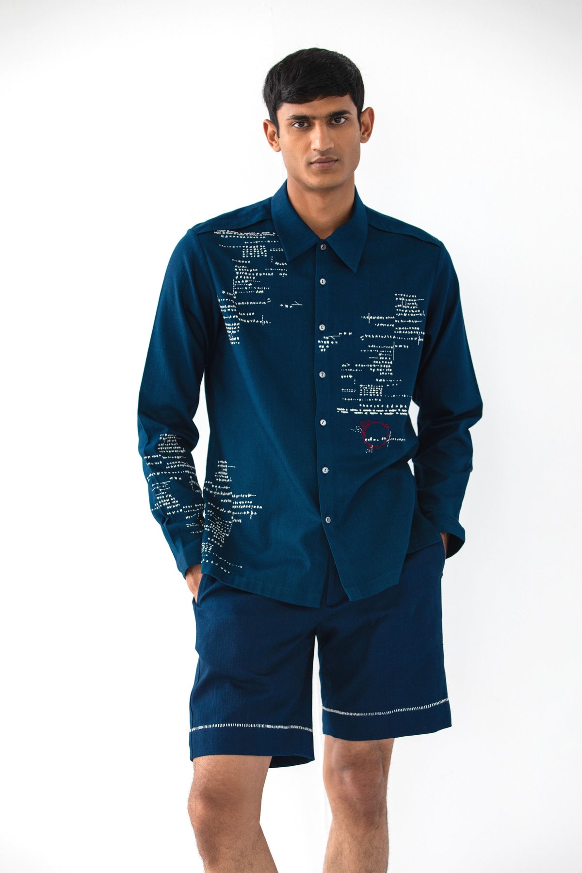 Asemic Full-sleeved Shirt