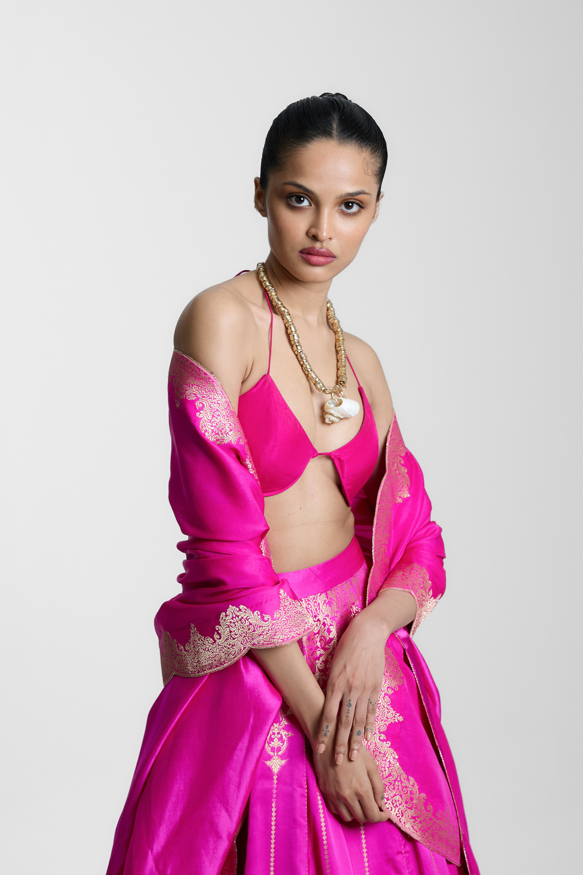The Scarlet Lehenga