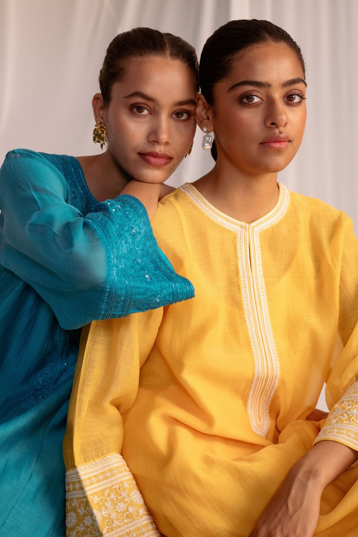 Mango Yellow Tunic Set