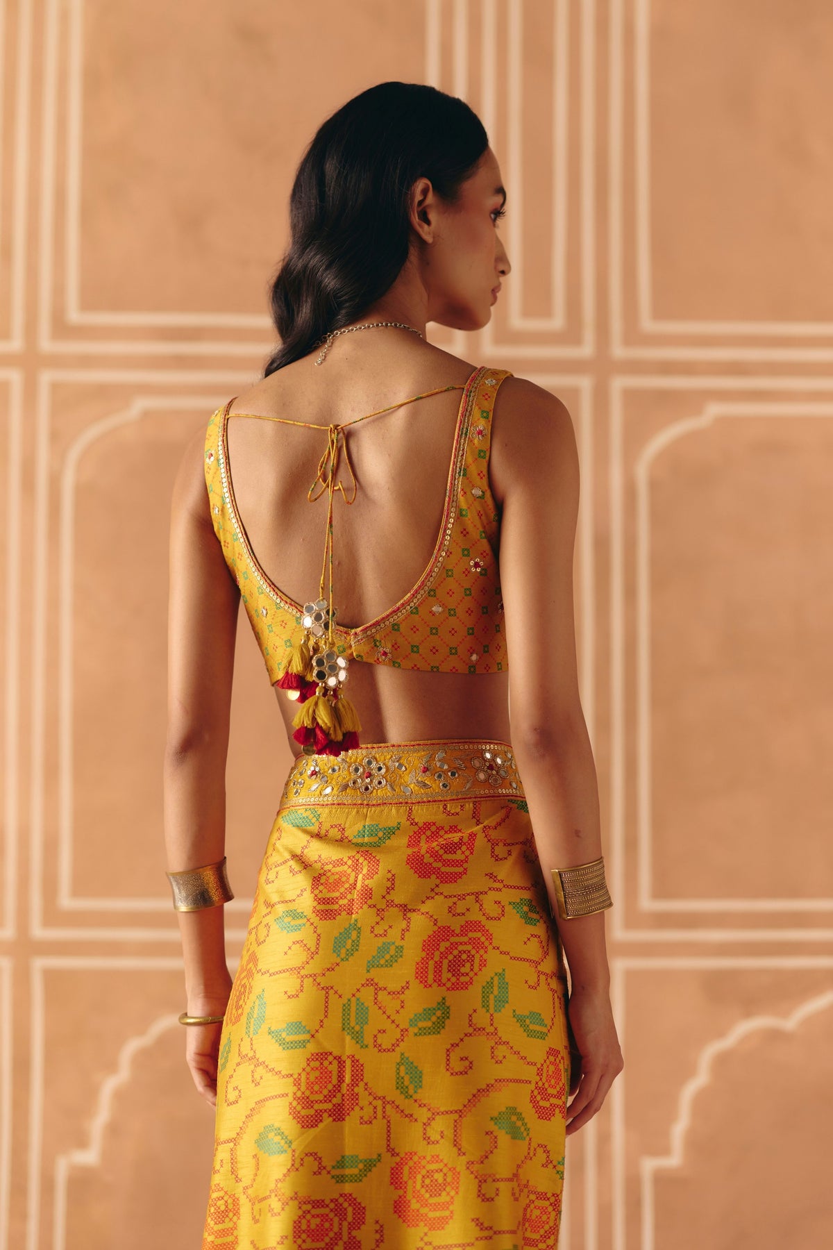Marigold Yellow Skirt Set