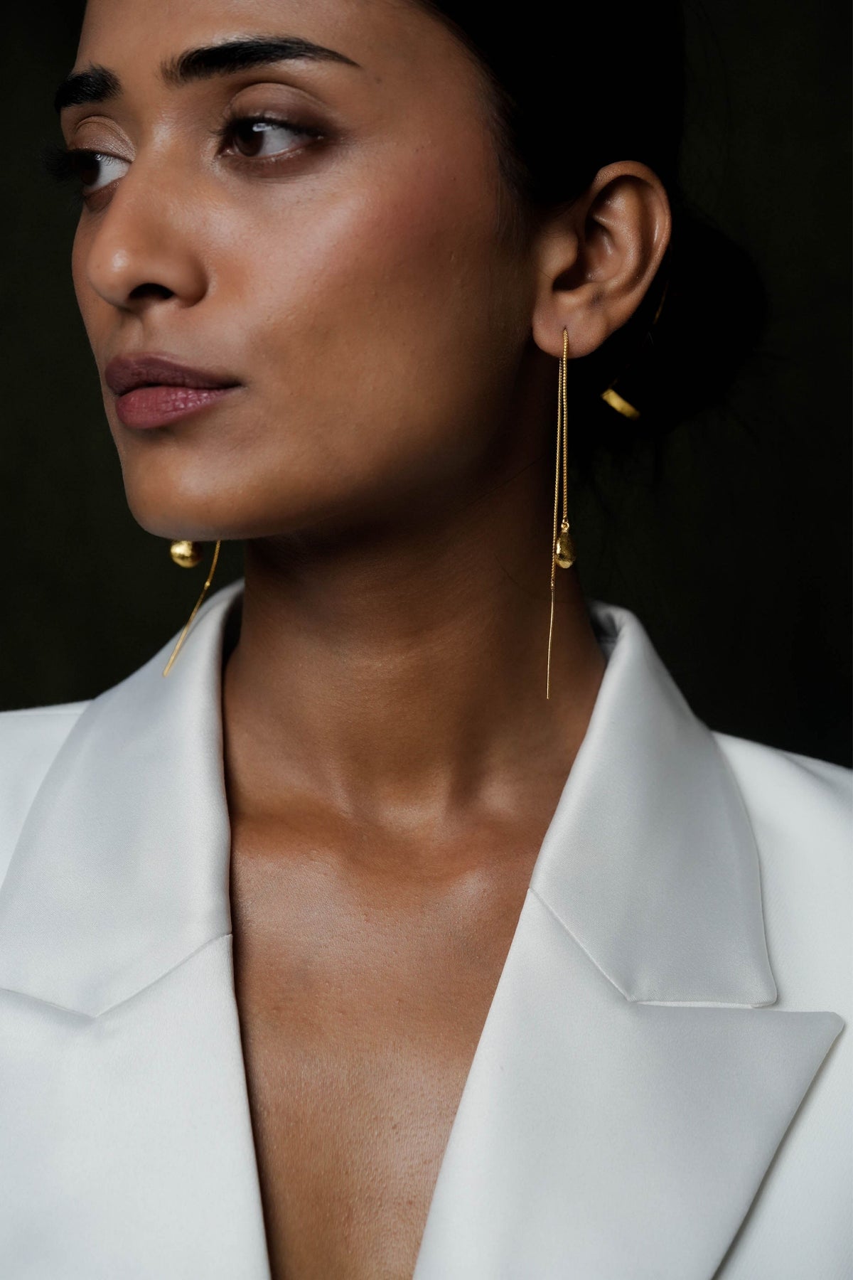 Glia Golden Earrings
