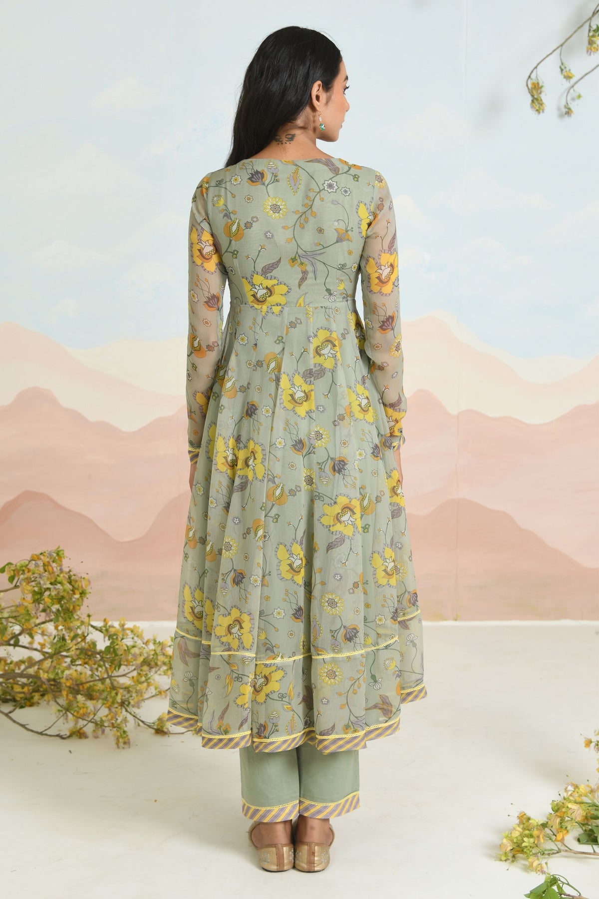 Sunpetal Anarkali