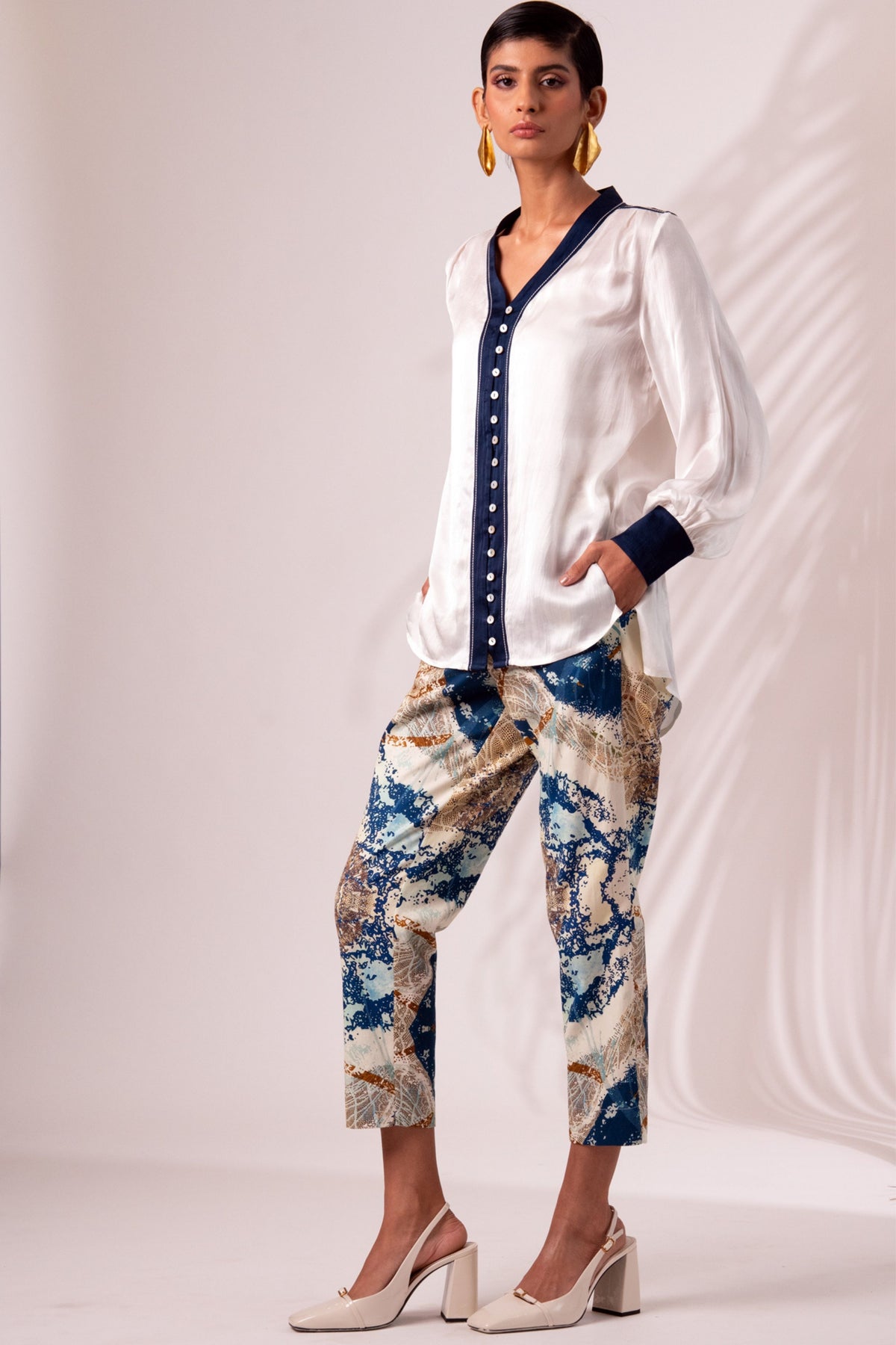 Benita  Back Cut-out Top