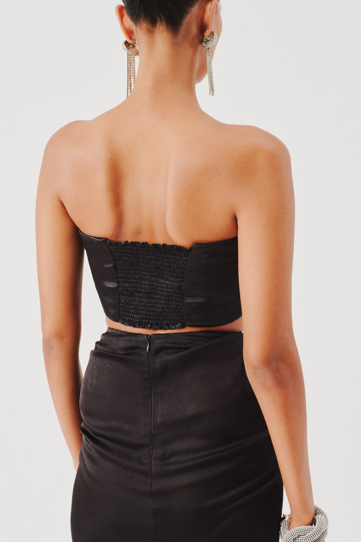 Cirrus Skirt in Noir