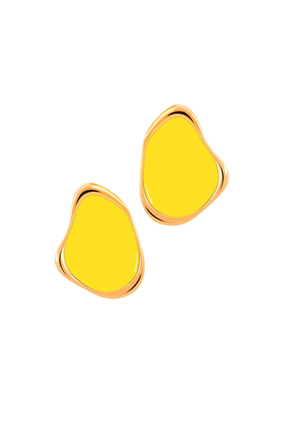 Miami Yellow Earrings