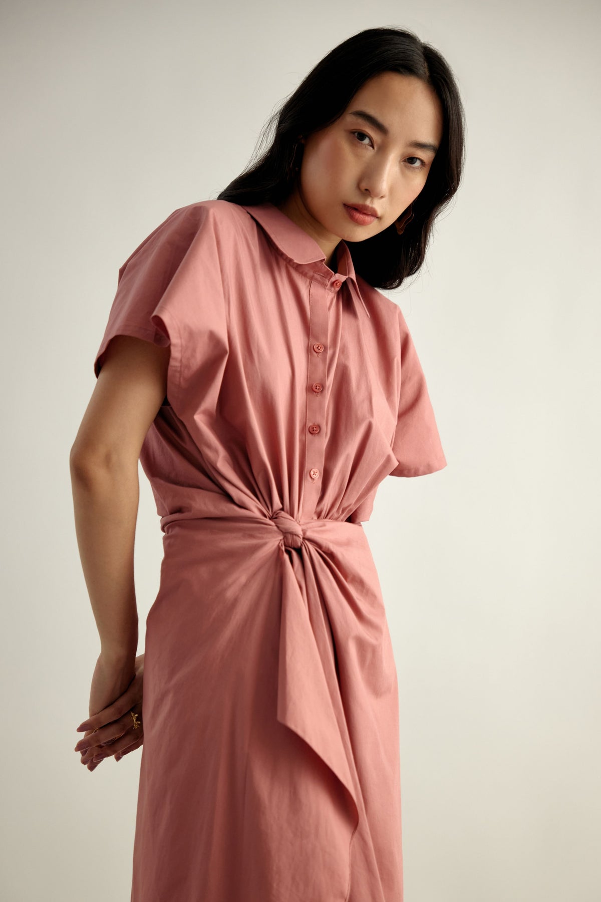 Echo Petal Layered Dress
