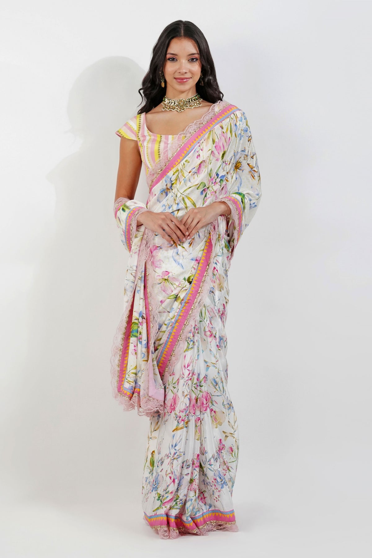Summer Floral Saree