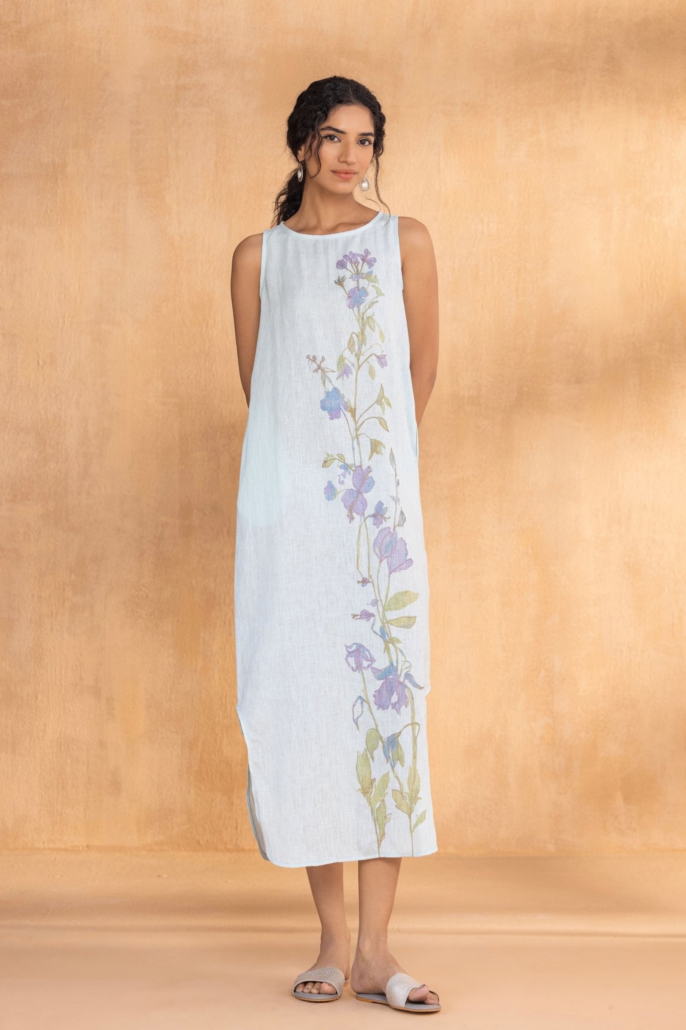 Watercolour Roots Dress - By Kaveri - Elahe