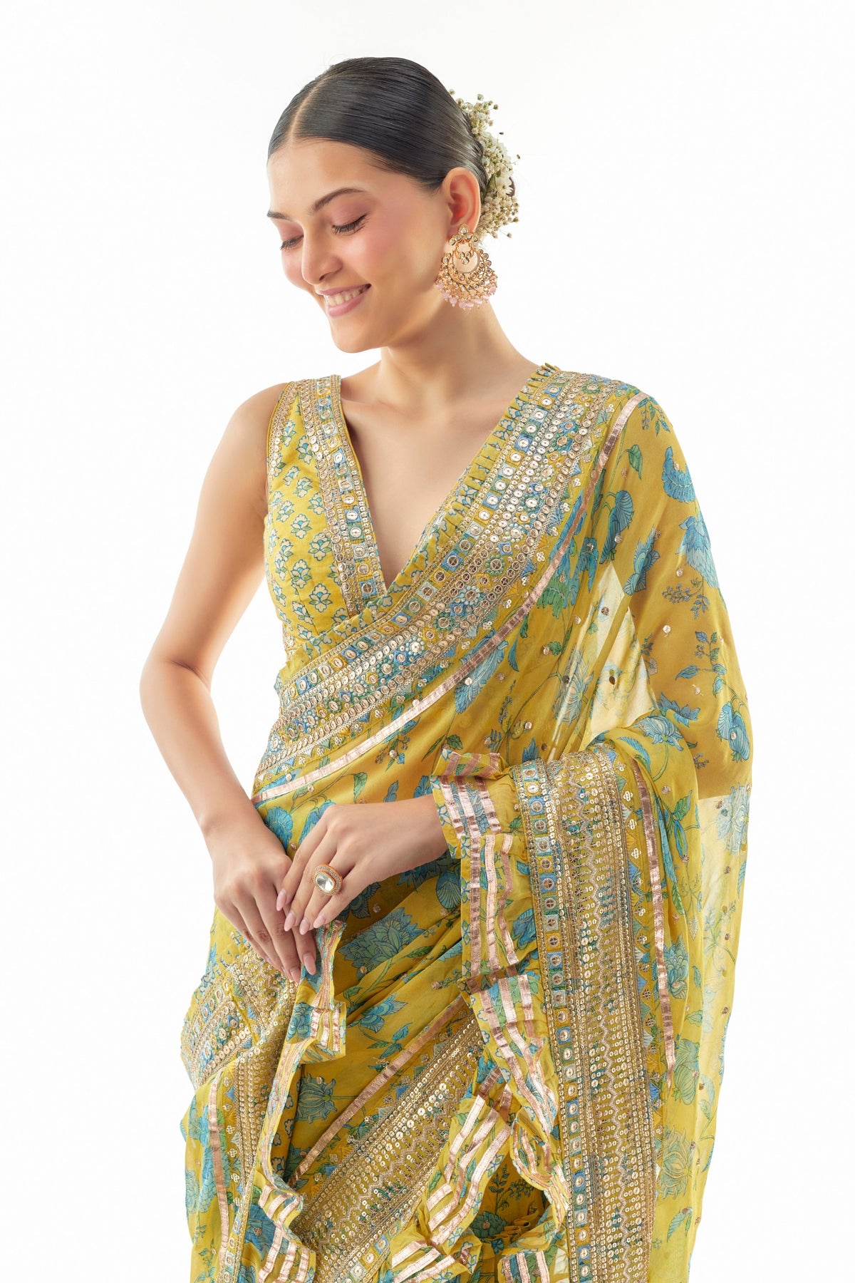 Aanchal Saree Set