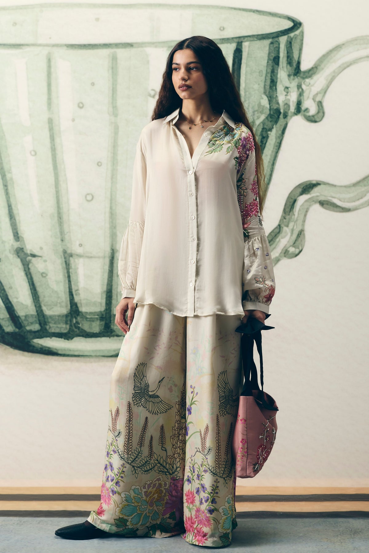 Aika Satin Co-ord Set