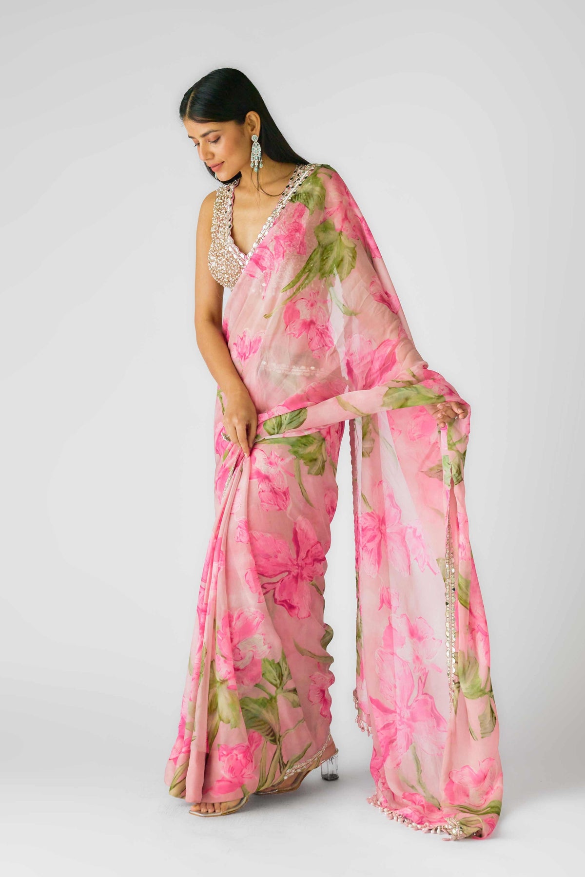 The Eden Noir Saree