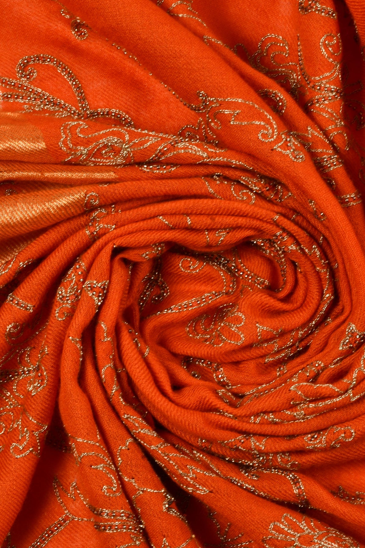 Cashmere Gold Vintage With Floral