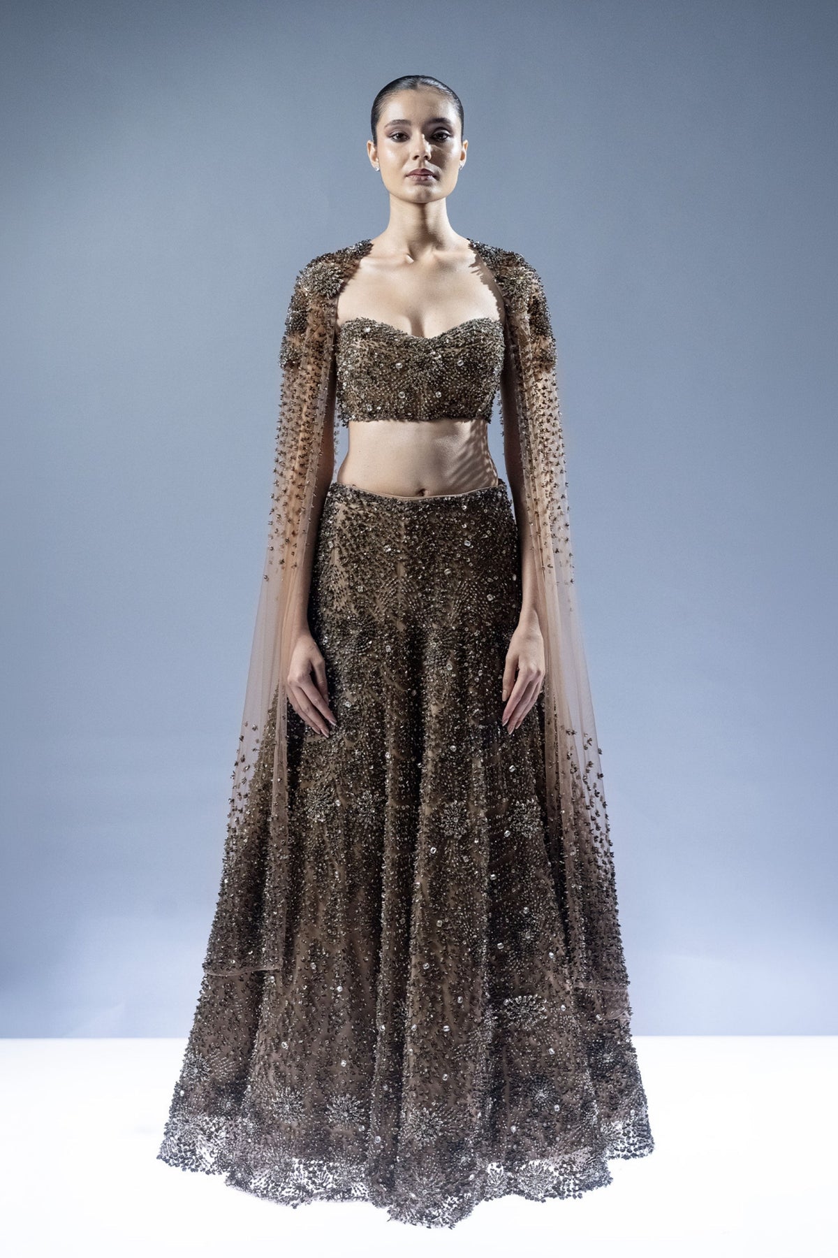Sovereign Cape Lehenga
